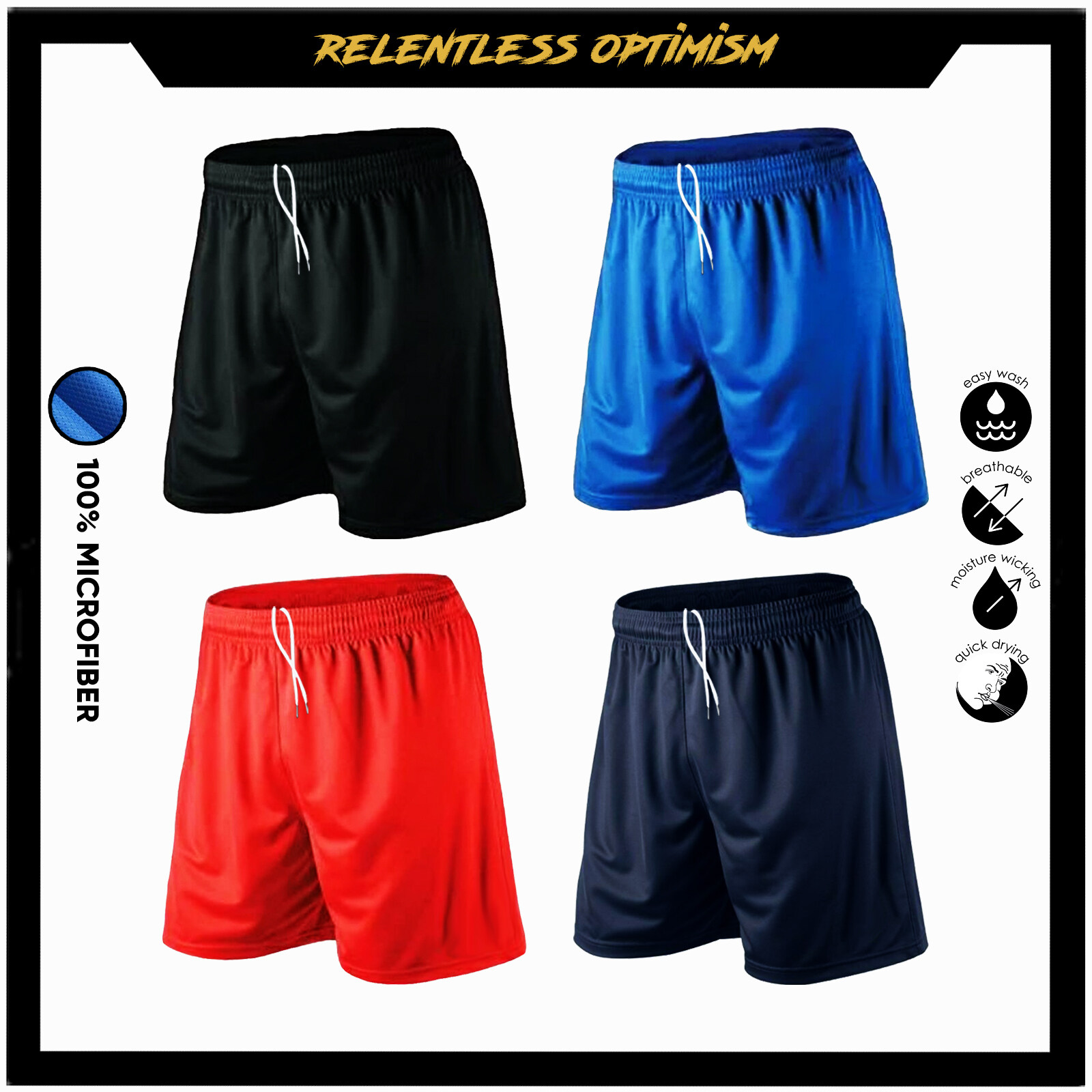 Seluar Pendek Kosong Murah | Good Quality Soft Microfiber | Sport Short | Seluar Pendek Lelaki Perempuan | Short Pants