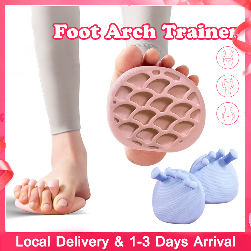 1 Pair Yoga Fitness Toes Arch Trainer Thumb Valgus Corrector Thin Legs Buttocks Improve Leg Shape Lose Weight  Tools Thumb Valgus Corrector Flat Foot Arch Support