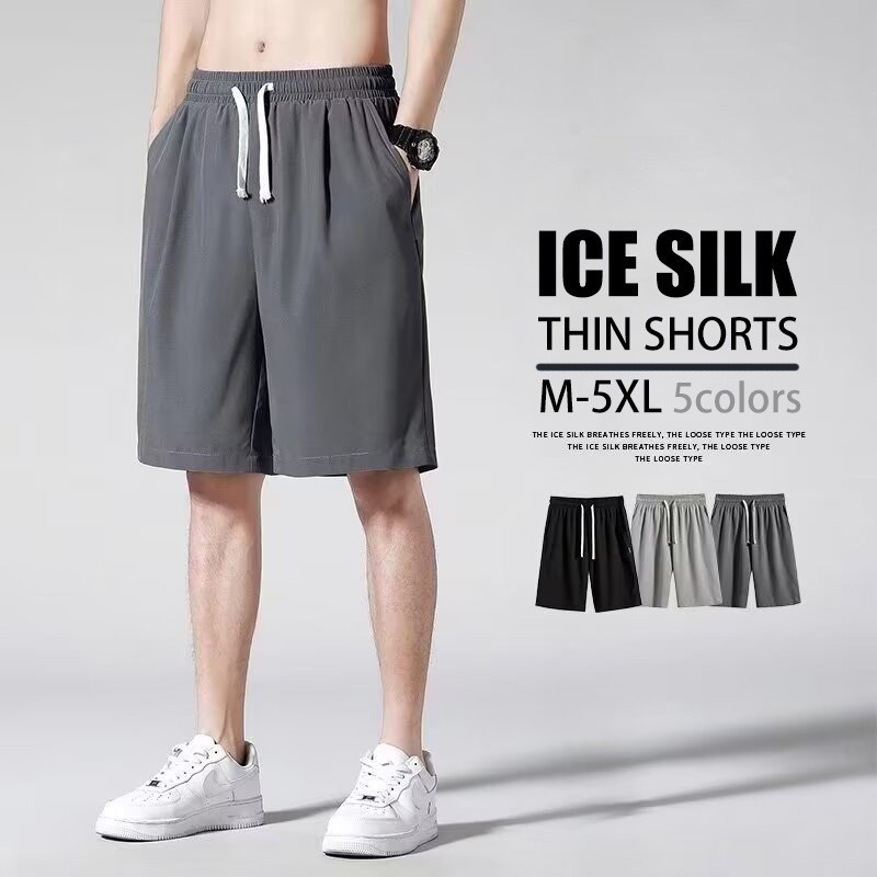Seluar pendek lelaki tracksuit seluar sukan sekolah Sport Casual Short Pants Men Jersey Seluar Lelaki Fashion Dewasa 