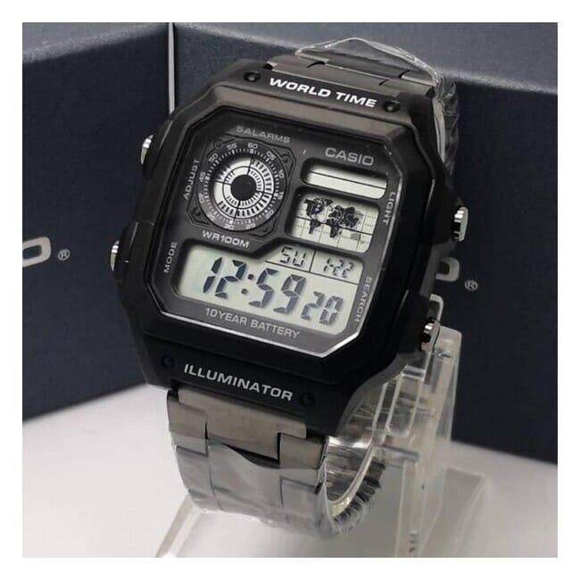 Casio World Time Digital Watch