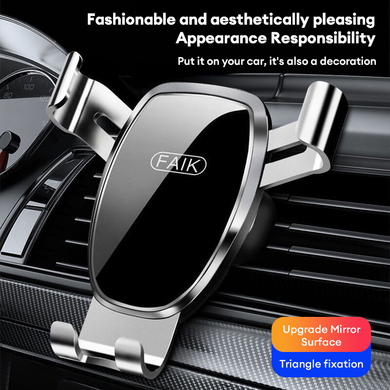 General Motors mobile phone holder vent suction nozzle bracket triangular fixed 360  rotation