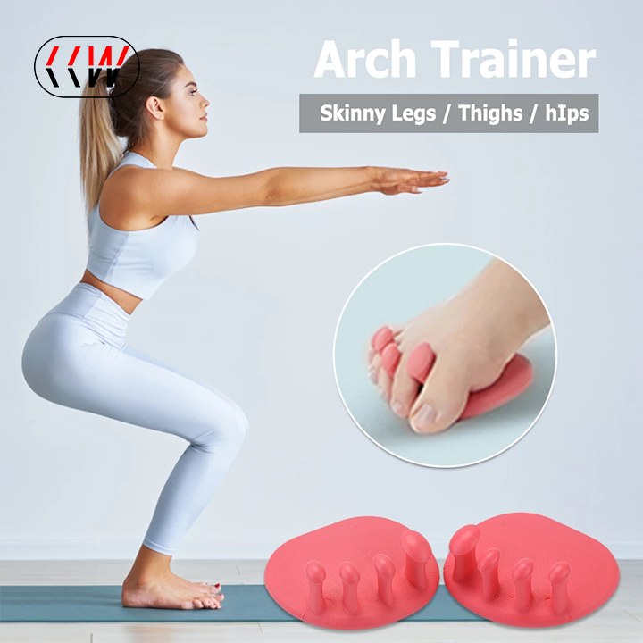 CCW 1Pair Arch Foot Trainer Home Yoga Fitness Toe Plantar Function Exerciser Thumb Valgus Corrector Thin Buttocks Improve Legs Shape