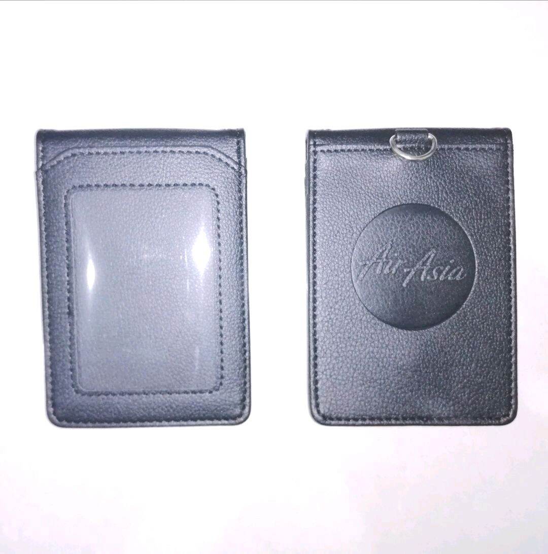 ID Card Holder AIRASIA AIR ASIA PU Leather Multicard 5 Slots