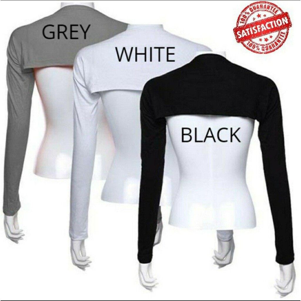 ready stock inner lengan panjang separuh 150cm