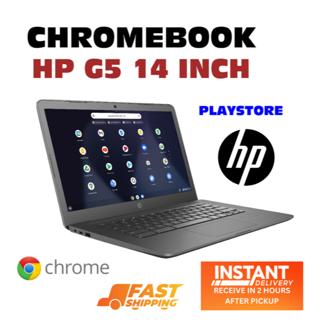 HP LAPTOP CHROMEBOOK |16 GB SSD| STUDY | OFFICE |4GB RAM | 16 GB SSD | Bluetooth | HDMI Lagi Murah|| MS OFFICE