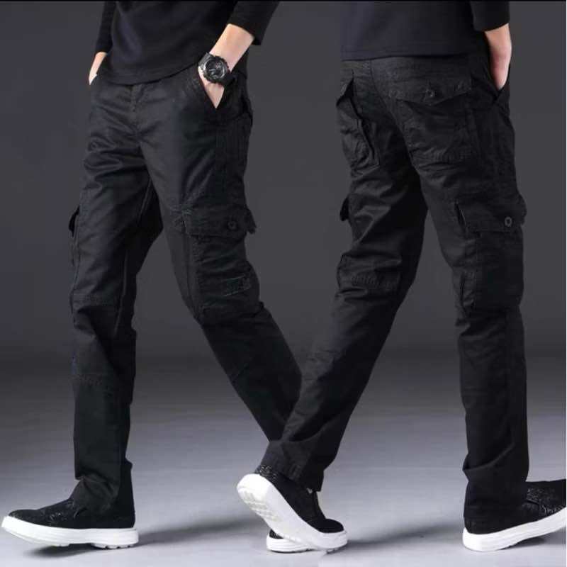 [NICE FASHION] Slim Fit Cargo Pant kain tebal Multi Pocket Seluar Kerja / Workwear[ready stock]