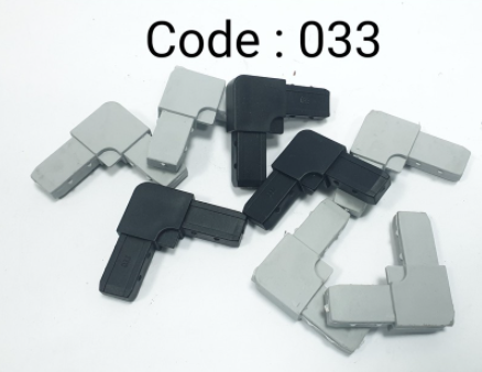 PVC Bracket Code: 033 - Insert Screen Corner Bracket DIY Home Improvement